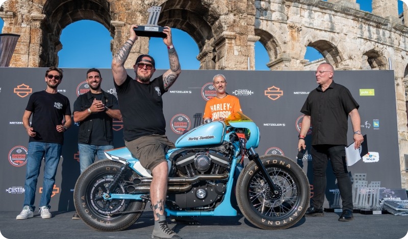 Harley-Davidson Custom Bike Show oduševio publiku u Puli, danas veliki defile do Medulina-153201