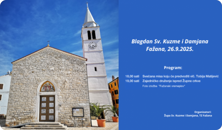 Fažana slavi Dan župe i svojih zaštitnika sv. Kuzme i Damjana-155340