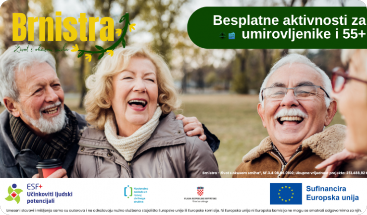 Aktivni, kreativni i nasmijani – Brnistra okuplja 55+ i umirovljenike-164459