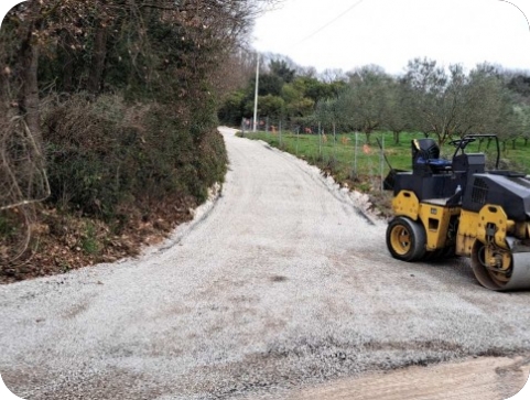 Dvostruka obrada dijelova nerazvrstanih cesta na području naselja Vintijan-159544