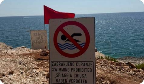 Općina Medulin podnijela prijave zbog situacije na ispustu Bumbište: Plaže i dalje ostaju zatvorene-162237