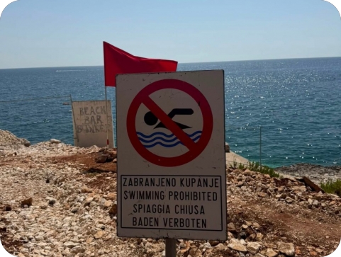 Općina Medulin podnijela prijave zbog situacije na ispustu Bumbište: Plaže i dalje ostaju zatvorene-162237