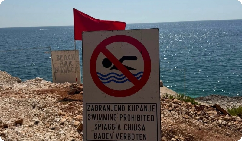 Općina Medulin podnijela prijave zbog situacije na ispustu Bumbište: Plaže i dalje ostaju zatvorene-162237