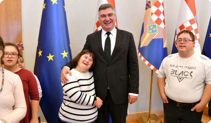 Jedini takav u regiji: pulski Centar za rehabilitaciju Down sindrom kod predsjednika Milanovića-156094