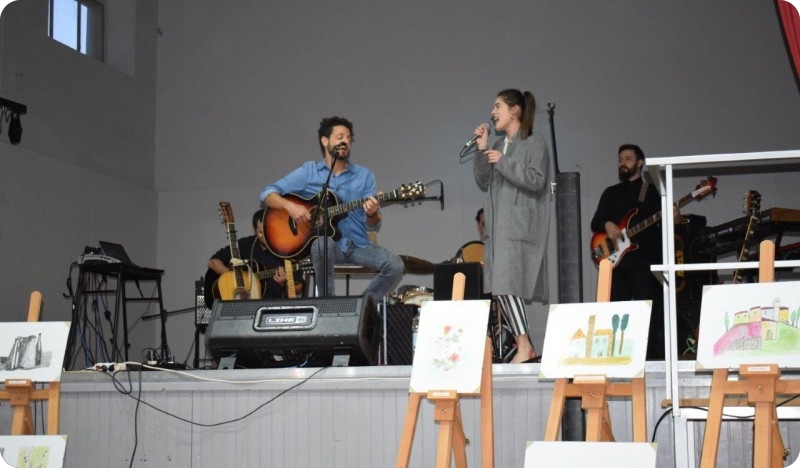 U Vižinadi predstavljeni rezultati projekta Umjetnost bez granica-96715