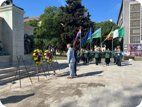 Župan Boris Miletić i zamjenica Gordana Antić položili vijence povodom Dana pobjede nad fašizmom i Dana Europe-160491