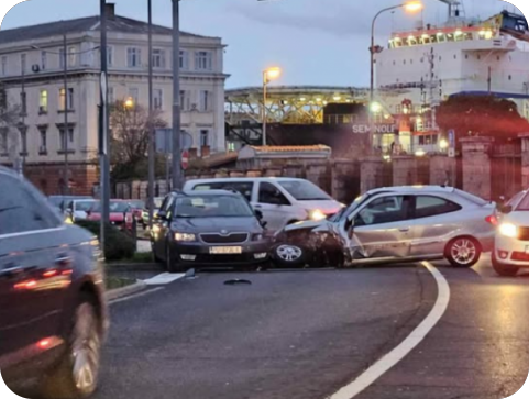 Veliki sudar jutros na pulskoj rivi-156721