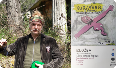 Diego Bosusco Ptica u Muntiću predstavlja izložbu ‘‘Rijetke istarske životinje’’-159889