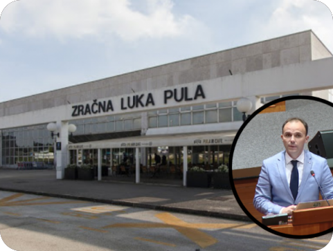 Peršurić: Više ulaganja u Zračnu luku Pula!-156482