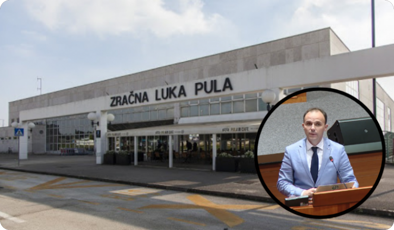 Peršurić: Više ulaganja u Zračnu luku Pula!-156482