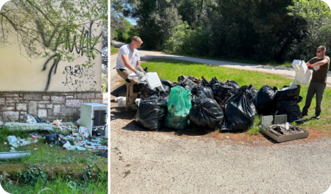 U Štinjanu akcija čišćenja povodom Dana planeta Zemlje-159931