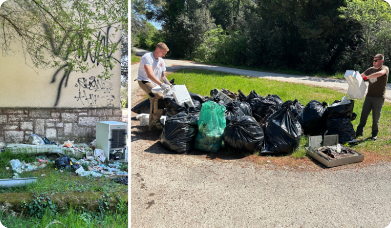 U Štinjanu akcija čišćenja povodom Dana planeta Zemlje-159931