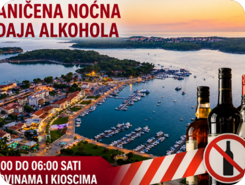 Medulin zabranio noćnu prodaju alkohola-162445