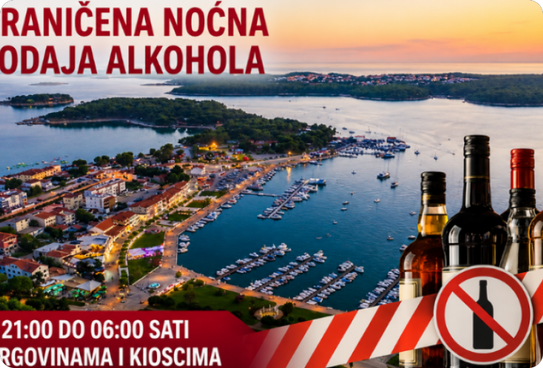 Medulin zabranio noćnu prodaju alkohola-162445