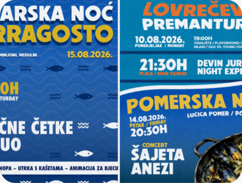 Premantura, Pomer i Medulin u znaku ljetnih fešti-162672