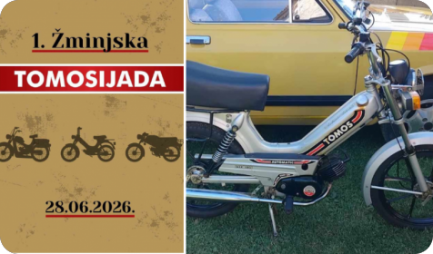 Prva Žminjska tomosijada okupit će ljubitelje legendarnih motora-161702