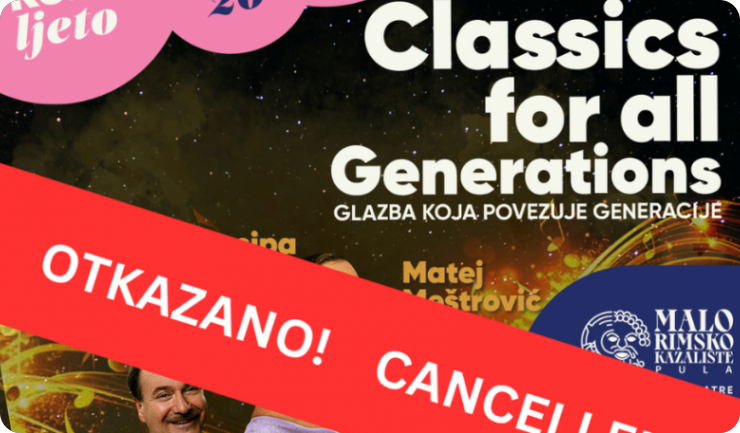 Otkazan koncert „Classic for All Generations“ najavljen za 28. kolovoza-162876