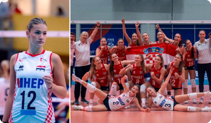 Puležanka Lana Drviš s 15 godina kapetanica Hrvatske i osma na svijetu-162896