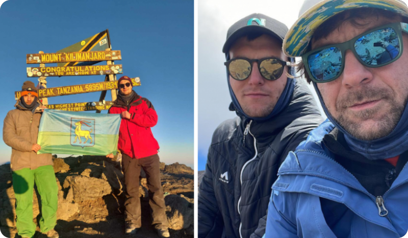 Puležani Noel i Fatos nakon petodnevnog uspona osvojili Kilimanjaro-139941