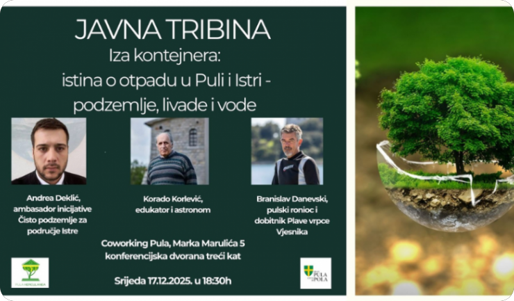 Deklić, Korlević i Danevski na javnoj tribini o otpadu u Puli-157209