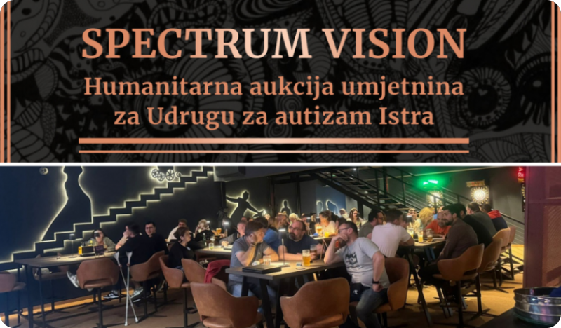 Humanitarna izložba i tiha aukcija Elvisa Grahovca u Kinema Pubu za osobe iz spektra autizma-157389