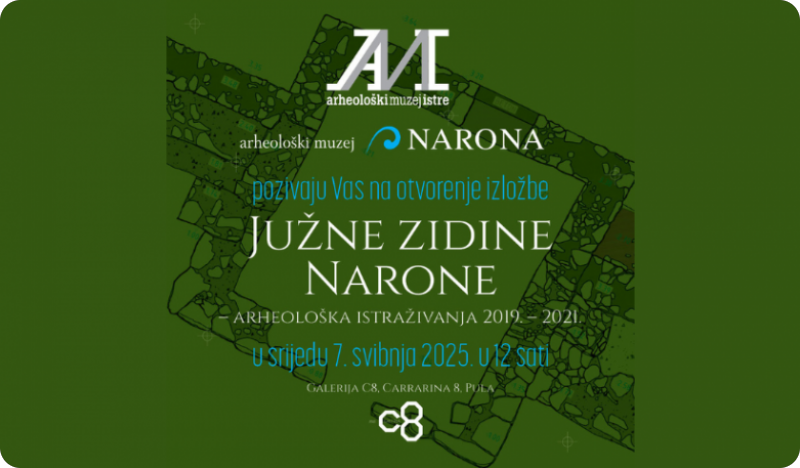 U srijedu ne propustite otvorenje izložbe ‘‘Južne zidine Narone - arheološka istraživanja 2019. – 2021.’’-152232