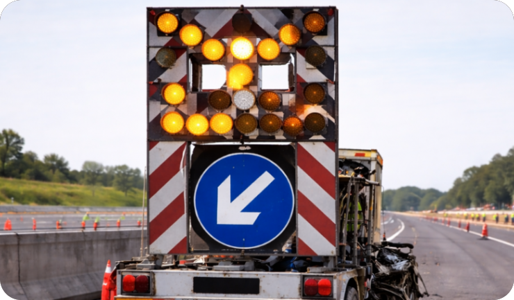 Prometna nesreća kod Vodnjana: Vozilom naletjela na signalnu prikolicu u zoni radova-158473