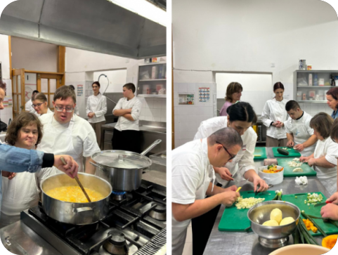 Polaznici Centra za Downov sindrom iz Pule uče ugostiteljske vještine u Rovinju-156425