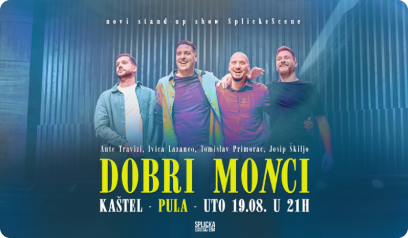 “Dobri moNci” stižu u Pulu: Novi stand-up show koji nije ono što mislite-154383