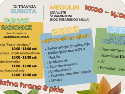 Eko dan Općine Medulin – spoj zabave, edukacije i održivosti za sve generacije! -151621