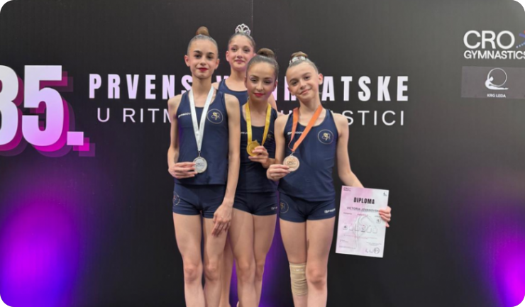 Gimnastičarke KREG Galatee zablistale na najvažnijem natjecanju sezone-161450