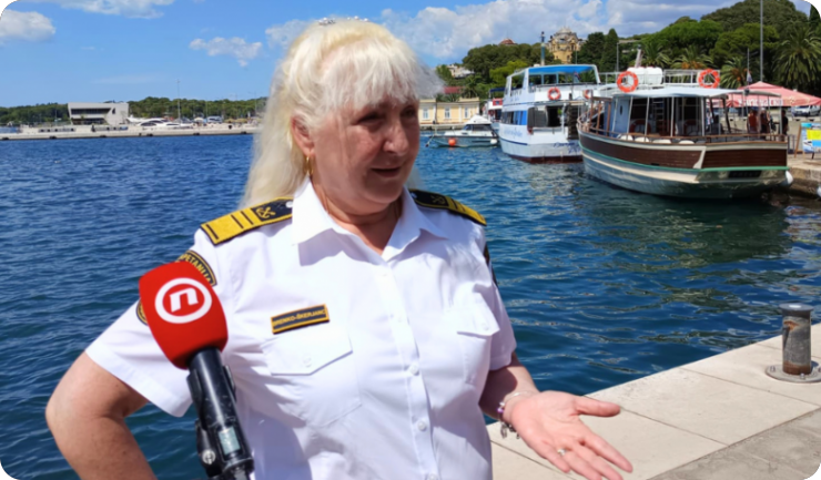 (VIDEO) Lučka kapetanica o kamionu u moru: Ne znamo je li spremnik probušen, ronioci će pregledati dno-162394