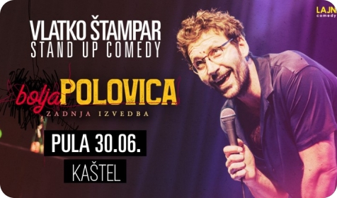 Vlatko Štampar stiže na pulski Kaštel s posljednjom izvedbom showa „Bolja polovica“-160771