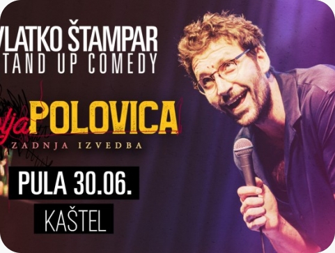 Vlatko Štampar stiže na pulski Kaštel s posljednjom izvedbom showa „Bolja polovica“-160771