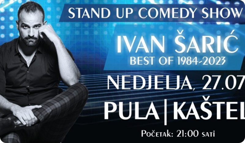 Ivan Šarić s predstavom Best of 1984–2023 stiže u Pulu-153933