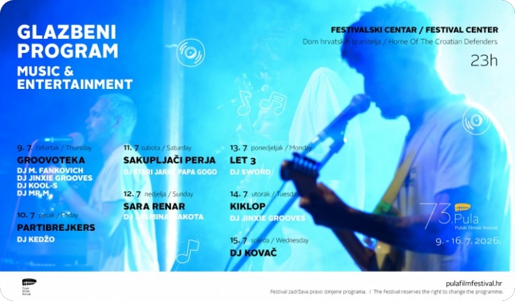 Pulski filmski festival svake večeri nudi sjajan glazbeni program u DHB-u-161677