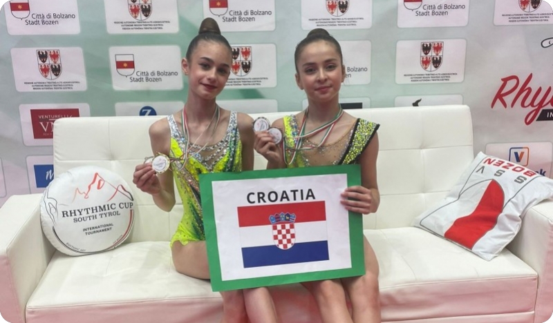 Gimnastičarke KREG Galatee ostvarile odlične rezultate na prestižnom Bolzano Rhythmic Cupu-161175