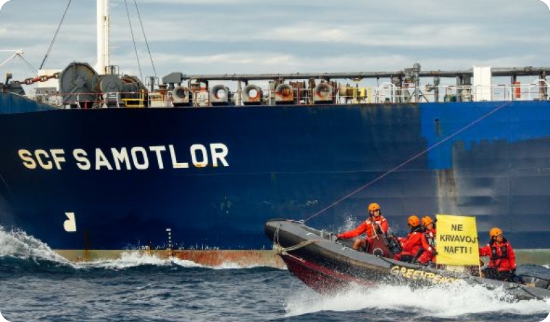 Greenpeaceov prosvjed u Jadranskom moru: Ne krvavoj nafti!-127280