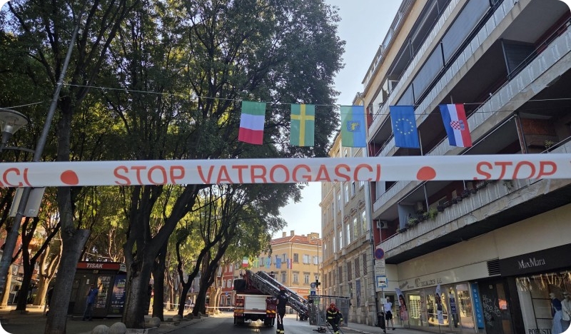 Hitna intervencija na Giardinima zbog oštećene ladonje-162598