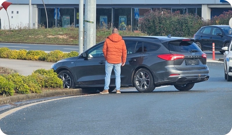 Sudar na rotoru u Šijani, promet jutros otežan (VIDEO)-158066