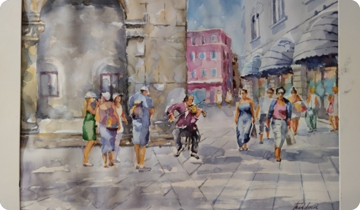 Izložba akvarela ‘Detalji života’ Dušana Tatalovića u galeriji ‘Stari Grad’-146610