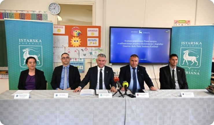 Zajedničko ulaganje u obrazovanje: kreće rekonstrukcija i dogradnja škole u Kanfanaru-161165