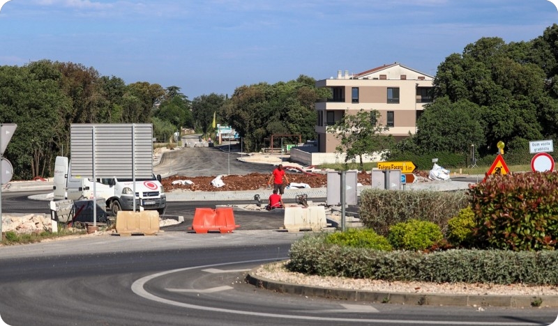 Novi rotor za Fažanu ipak se ne otvara u 12 sati. Hrvatske ceste promijenile termin puštanja u promet-161012