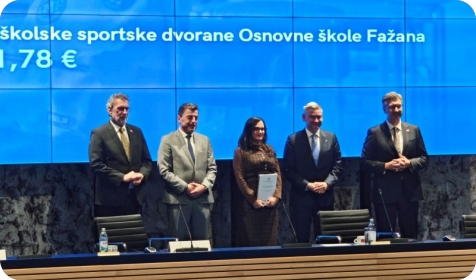 Fažana, Nedešćina i Vrsar dobivaju školske dvorane-158741