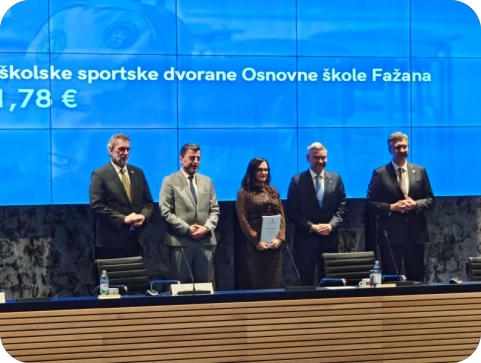 Fažana, Nedešćina i Vrsar dobivaju školske dvorane-158741