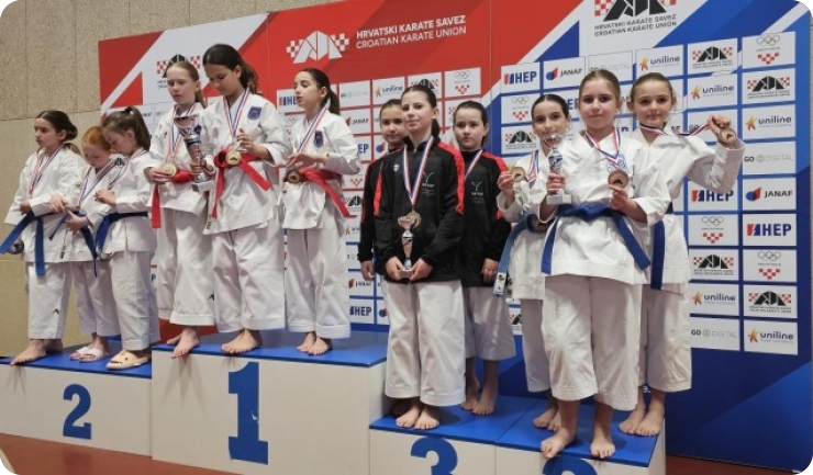 Finida iz Poreča s tri medalje na Kupu Hrvatske u Ivanjoj Reci-159804