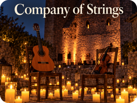 Svjetlost svijeća i zvuci žičanih instrumenata: Candlelight koncert danas na lovrečkoj kuli Funtanela-163452