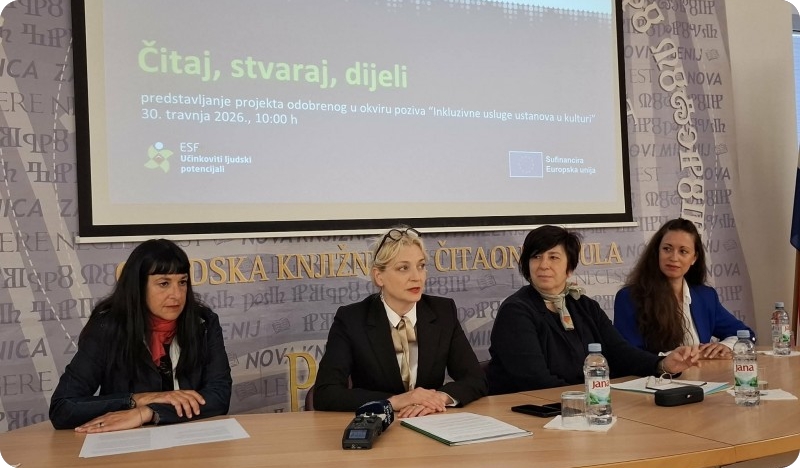 Pula: “Čitaj, stvaraj, dijeli” donosi inkluziju kroz knjigu, umjetnost i tehnologiju-160295