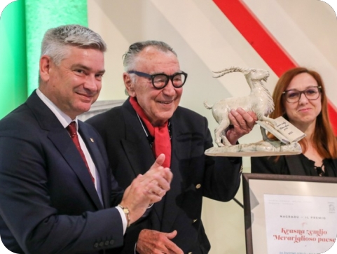 Milanu Rakovcu uručena Nagrada za životno djelo “Krasna zemljo - Meraviglioso paese”-157199