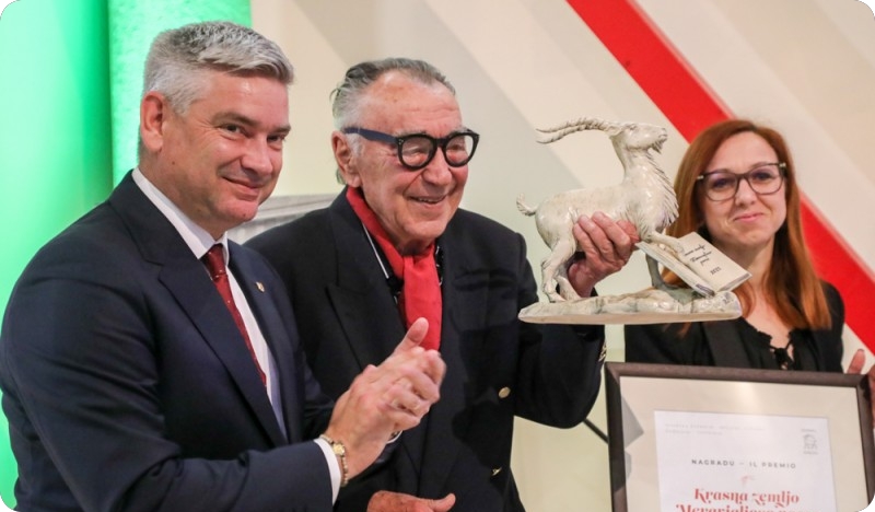 Milanu Rakovcu uručena Nagrada za životno djelo “Krasna zemljo - Meraviglioso paese”-157199